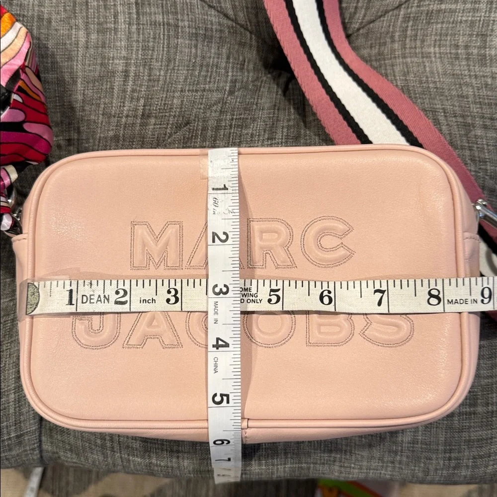 Marc Jacobs Bag Flash Pink Leather Camera Crossbody - Picture 17 of 17